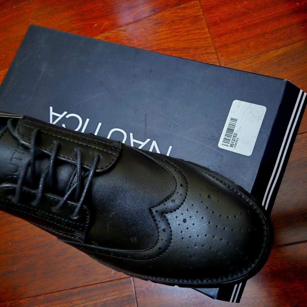Nautica Men's Wingtip Oxford Lace-Up Shoes Size 10